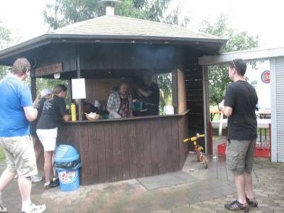 Das Dreamteam am Grill