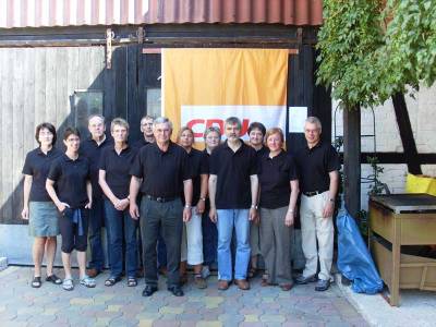 Ein dreifaches Hoch auf das Team  des Gillersheimer Hoffestes 2008!!!