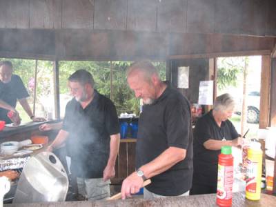 Für das leibliche Wohl ist gesorgt.
