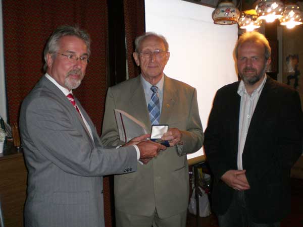 v.l.n.r.: Dr Hans Georg Faust MdB, Karl-Josef Biermann, Eckhard Steinmetz